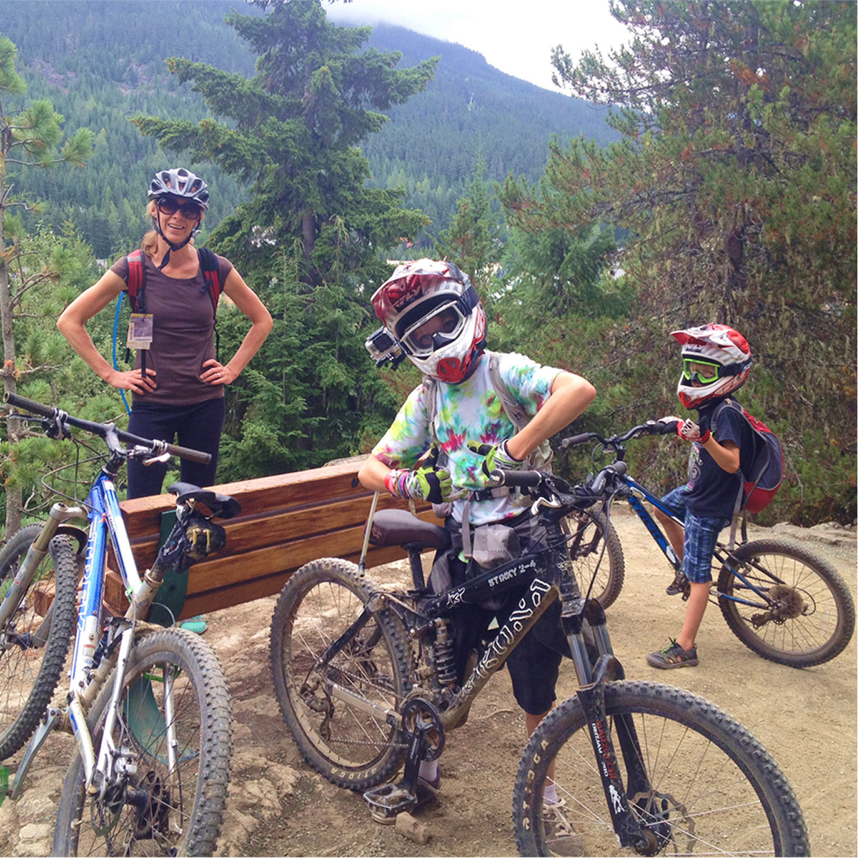 Mountain Biking with Kids — family outdoor media brand, website, and content platform