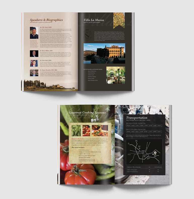 Booklet layout and design